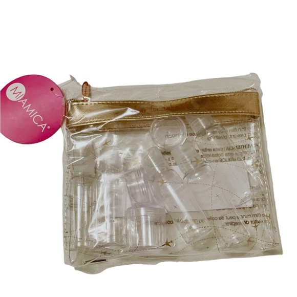 NWT Miamica TSA compliant travel set - Picture 2 of 4